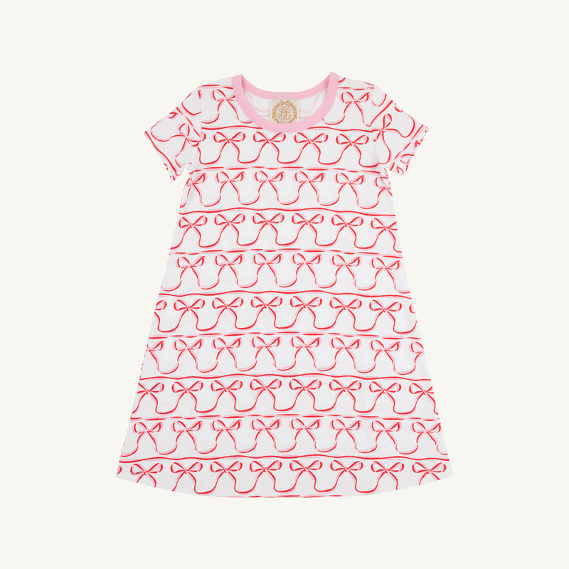 Polly Play Dress - Birdie's Bows with Pier Party Pink