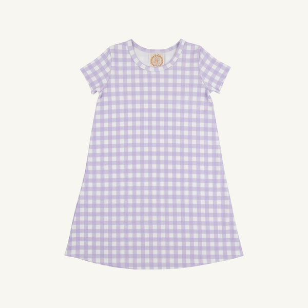 Polly Play Dress - Lauderdale Lavender Gingham