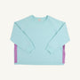 Prepletic™ Courtney's Cozy Crewneck - Edisto Egg Blue with Valley High Violet