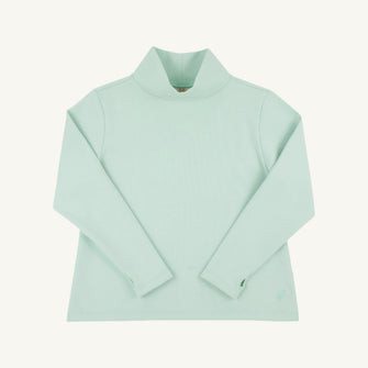 Embroidery result for: Prepletic™ Finley Funnel Sweatshirt - Sea Island Seafoam with Tonal Stork