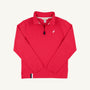 Prepletic™ Hayword Half-Zip - Richmond Red with Nantucket Navy and Worth Avenue White Stork