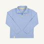 Prepletic™ Hayword Half Zip - Barbados Blue Stripe