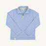 Prepletic™ Hayword Half Zip - Barbados Blue Stripe