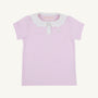 Prepletic™ Preppy Polo - Valley High Violet Stripe with Worth Avenue White