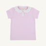 Prepletic™ Preppy Polo - Valley High Violet Stripe with Worth Avenue White