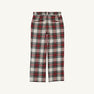Prep School Pants (Flannel) - Charlie Place Plaid with Grandison Rd. Gray Stork
