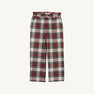 Prep School Pants (Flannel) - Charlie Place Plaid with Grandison Rd. Gray Stork