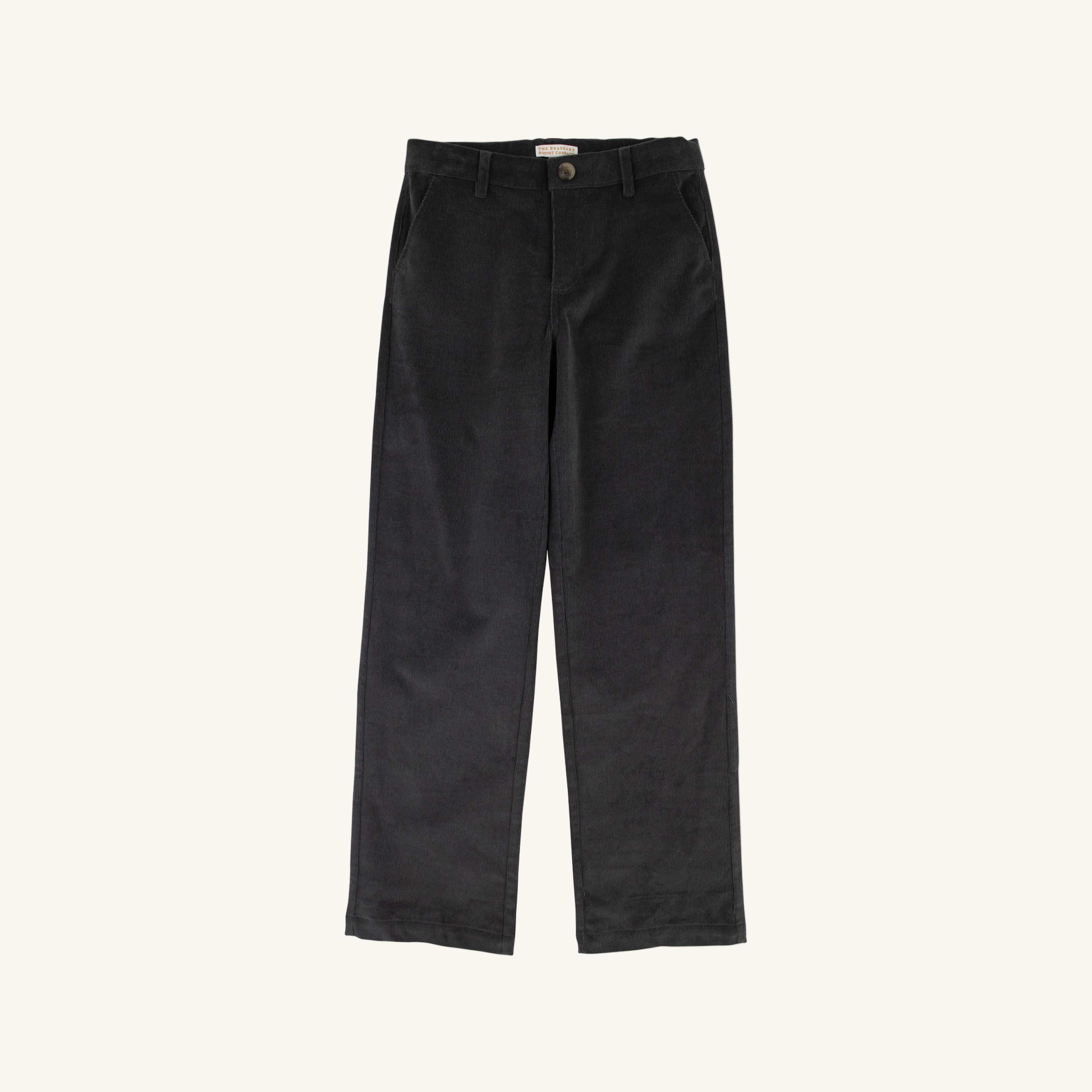 Prep School Pants (Corduroy) - Grandison Rd. Gray with Newport Night Stork