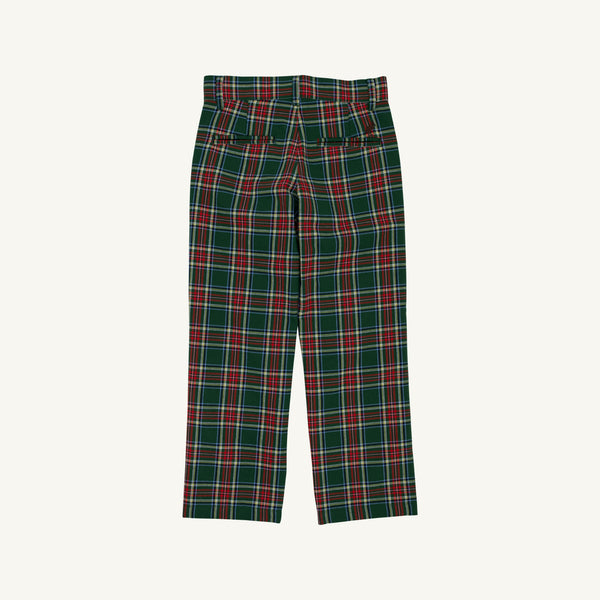 Prep School Pants - Pinehill Plaid with Chelsea Chocolate Stork
