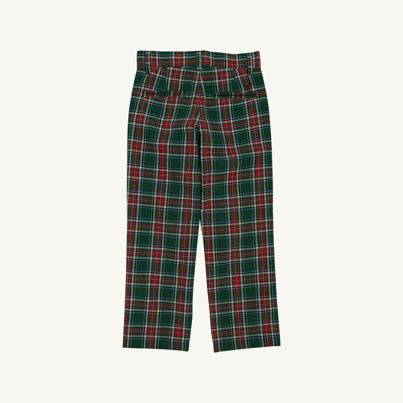 Prep School Pants - Pinehill Plaid with Chelsea Chocolate Stork