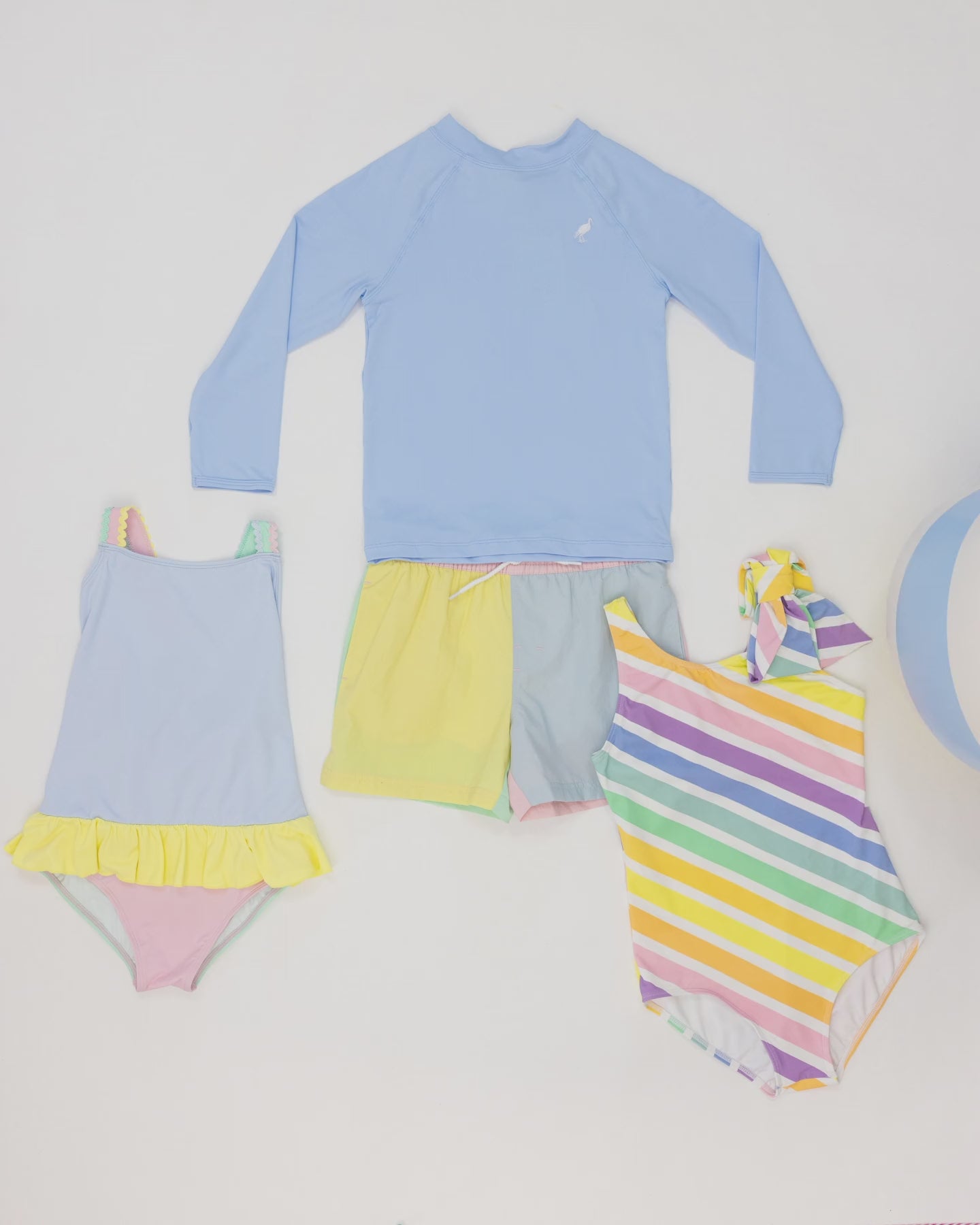 Taylor Bay Bathing Suit Preppy Pastels The Beaufort Company