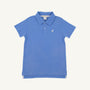 Prim & Proper Beach Polo & Onesie - Sunrise Blvd. Blue with Multicolor Stork