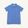 Prim & Proper Beach Polo & Onesie - Sunrise Blvd. Blue with Multicolor Stork