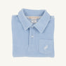 Prim & Proper Polo (Terrycloth) - Beale Street Blue with Worth Avenue White Stork