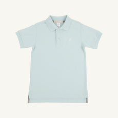 Prim & Proper Polo & Onesie - Old Greenwich Green with Worth Avenue White Stork