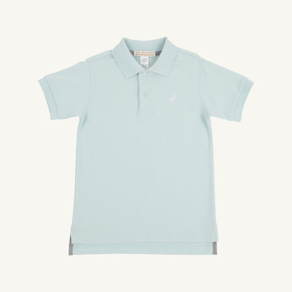 Prim & Proper Polo & Onesie - Old Greenwich Green with Worth Avenue White Stork