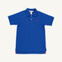 Prim & Proper Polo & Onesie - Rockefeller Royal with Richmond Red Stork