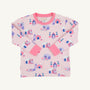 Puff Sleeve Cassidy Comfy Crewneck - In the Dog House with Romany Rose