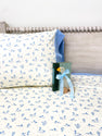 Sleep Tight Sheet Set - Quack Quack Honk (Palmetto Pearl) with Barrington Blue