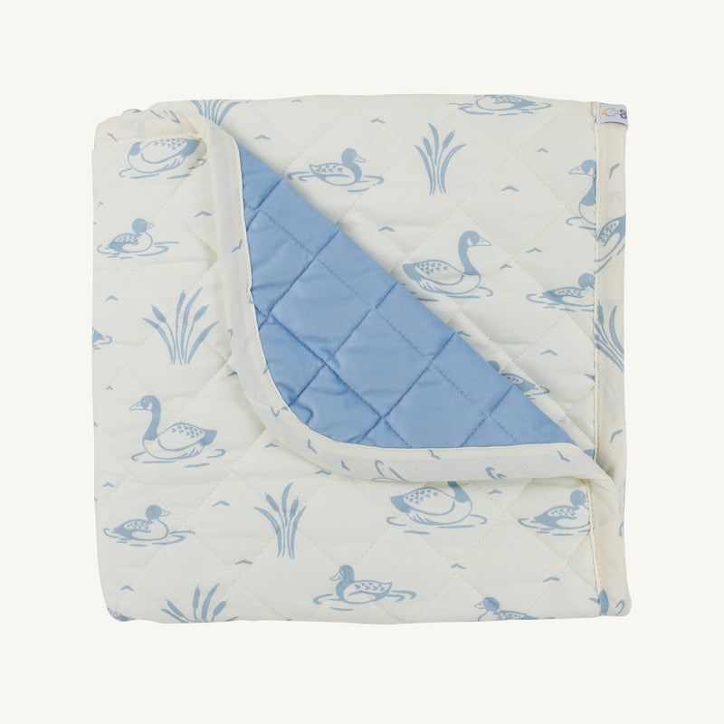 Quilted Play Mat - Quack Quack Honk with Barrington Blue