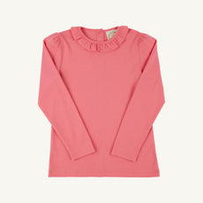 Reece Ruffle Top - Parrot Cay Coral