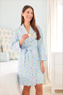 Ready or Not Robe - Little London Flowers with Pier Party Pink
