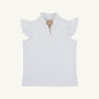 Rosie Ruffle Top - Worth Avenue White