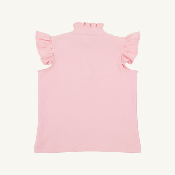 Rosie Ruffle Top - Sandpearl Pink