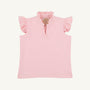 Rosie Ruffle Top - Sandpearl Pink