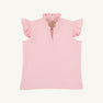 Rosie Ruffle Top - Sandpearl Pink