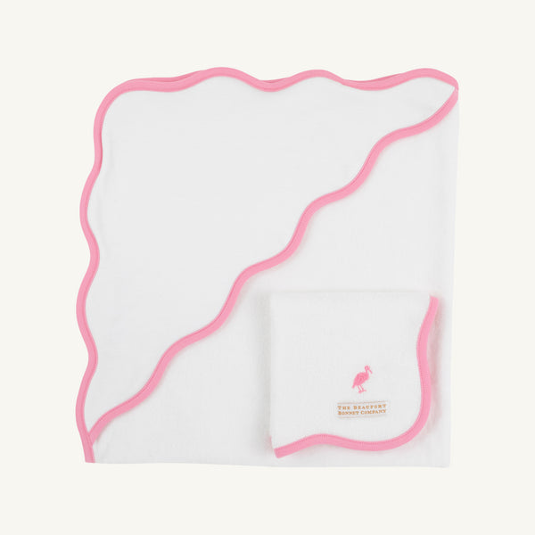 Rub A Dub Gift Set - Worth Avenue White with Hamptons Hot Pink