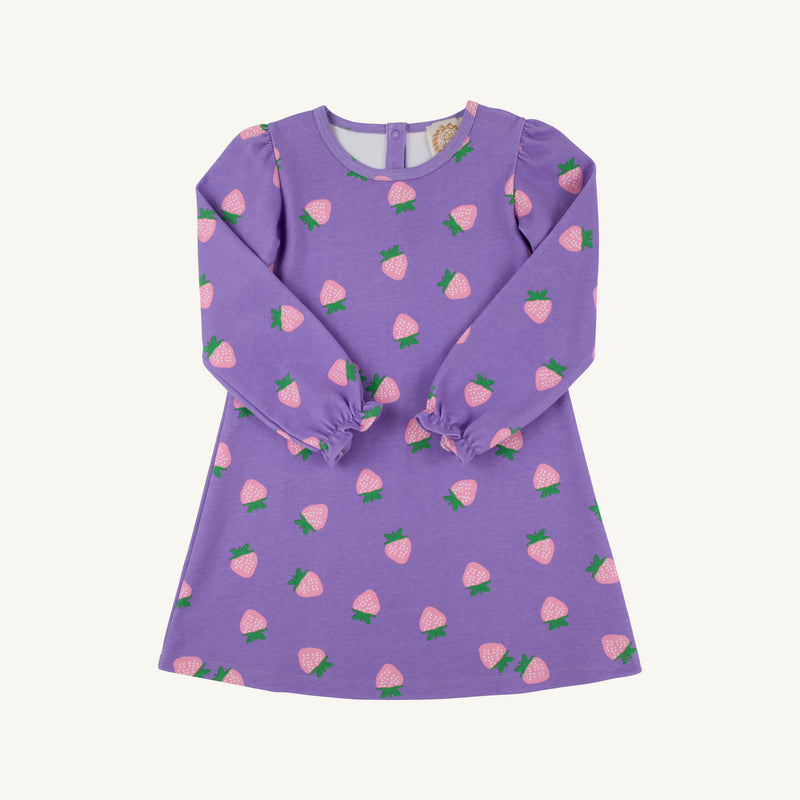 Sadie Sweatshirt Dress - Sanibel Strawberry (Palisades Purple)
