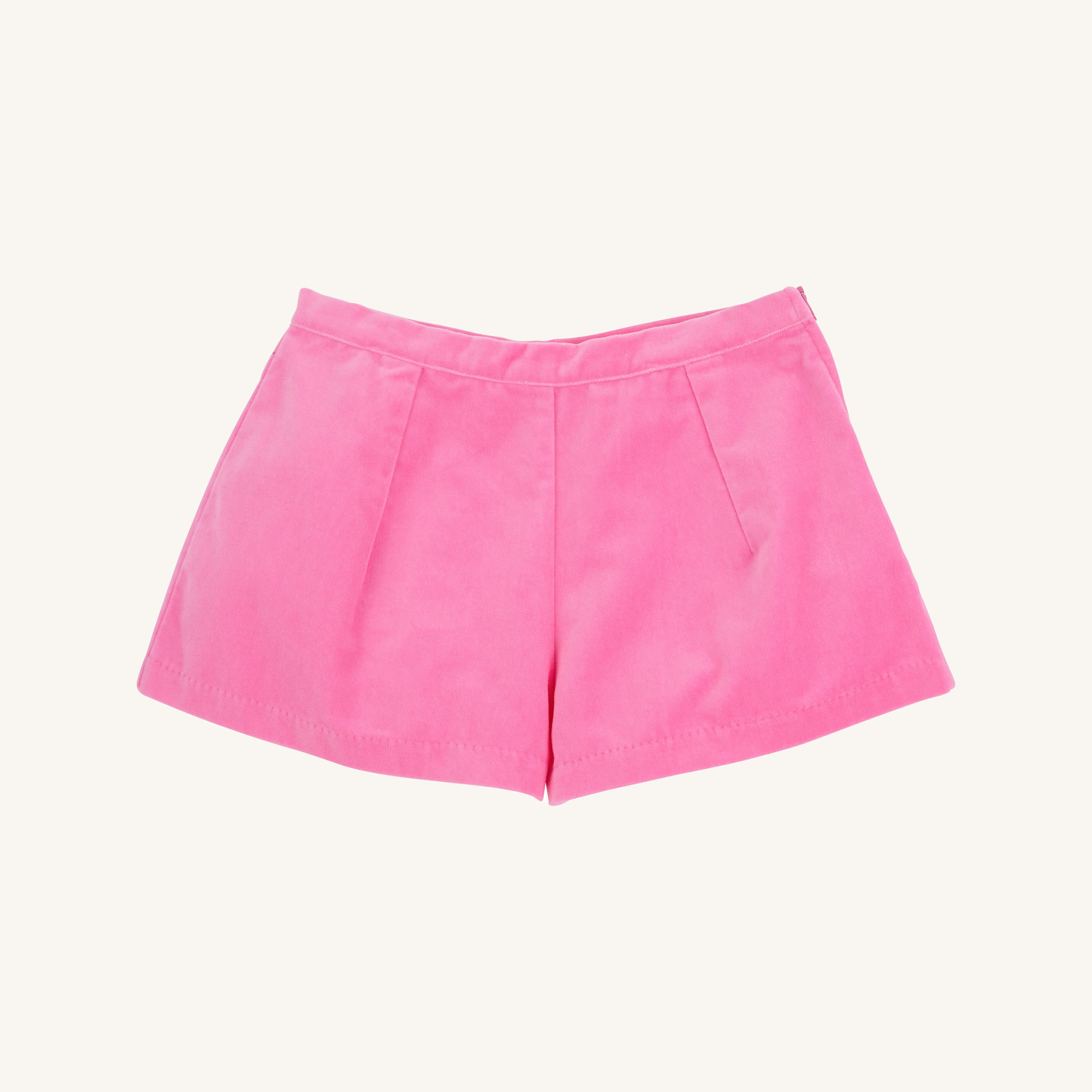 Sally Mae Shorts (Velveteen) - Hamptons Hot Pink