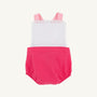 Sally Sunsuit - Palm Spring Punch with Sandpearl Pink