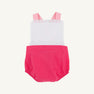 Sally Sunsuit - Palm Spring Punch with Sandpearl Pink