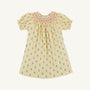 Sandy Smocked Dress - Fairway Floral with Winter Park Pink