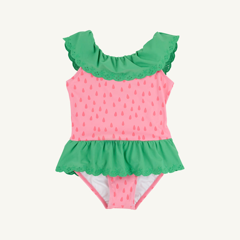 Sandy Swimsuit - Suffolk Seeds with Gibson Island Green