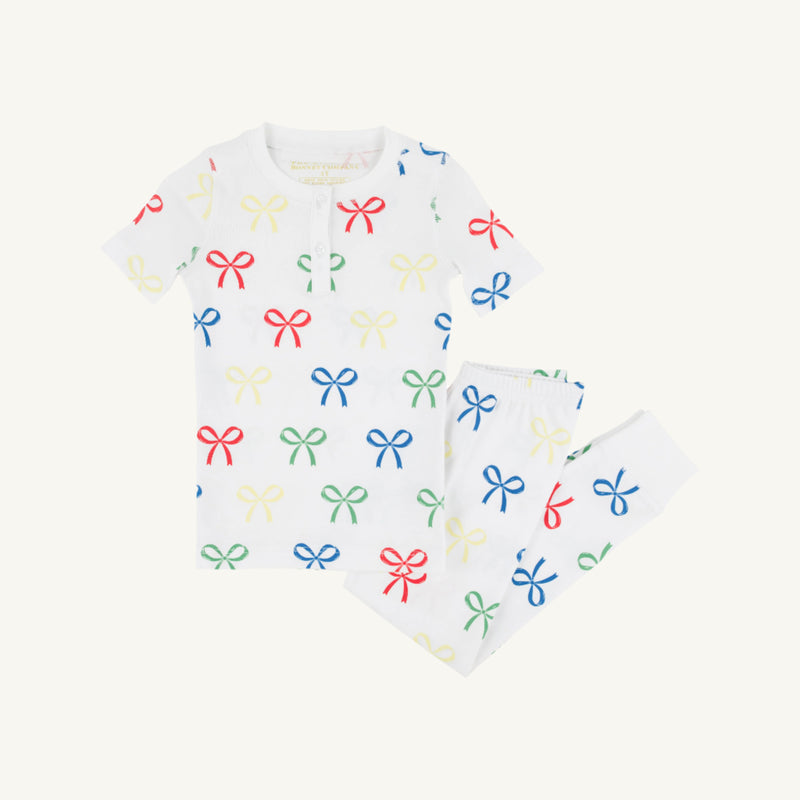 Sara Jane's Short Sleeve Set - Ribbon Reminder with Worth Avenue White