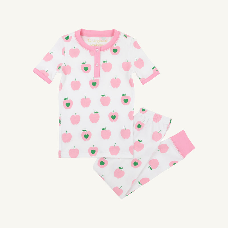 Sara Jane's Short Sleeve Set - Applecrest Orchard (Hamptons Hot Pink)