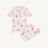 Sara Jane's Short Sleeve Set - Fall on Fincastle Road with Seashore Sherbet