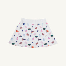 Florida Searcy Skort - Florida Forever with Worth Avenue White