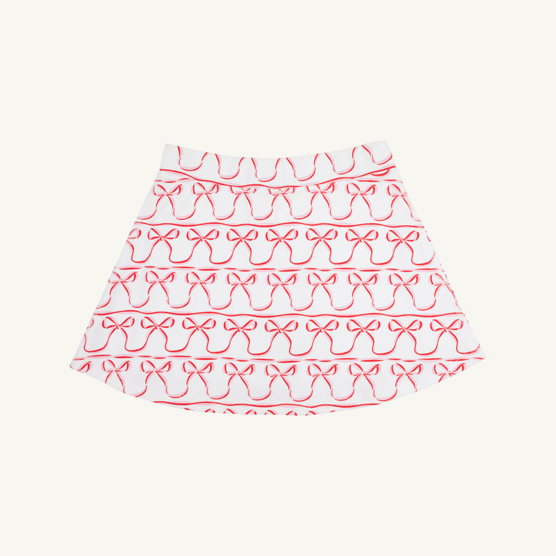 Searcy Skort - Birdie's Bows with Worth Avenue White