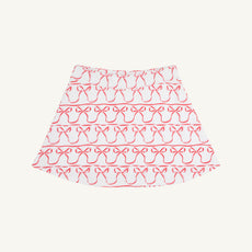 Searcy Skort - Birdie's Bows with Worth Avenue White
