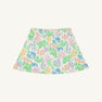Searcy Skort - Gaston Street Garden with Worth Avenue White