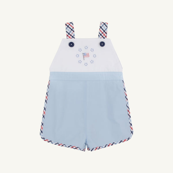 Shadwell Shortall - Buckhead Blue with Pierce Mill Plaid Seersucker