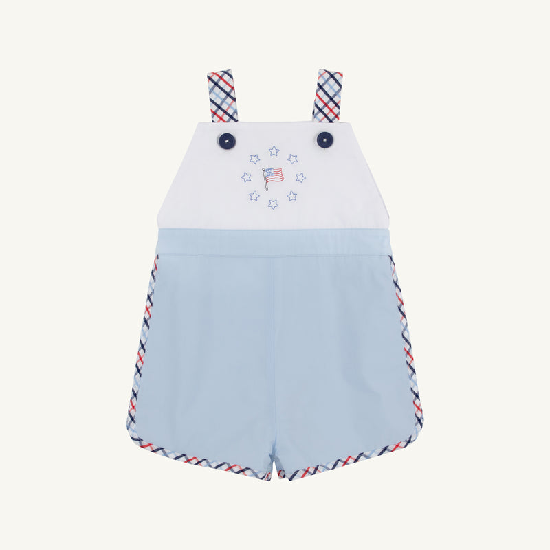 Shadwell Shortall - Buckhead Blue with Pierce Mill Plaid Seersucker