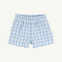 Sheffield Shorts - Barrington Blue Check with Worth Avenue White Stork