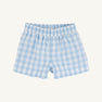 Sheffield Shorts - Barrington Blue Check with Worth Avenue White Stork