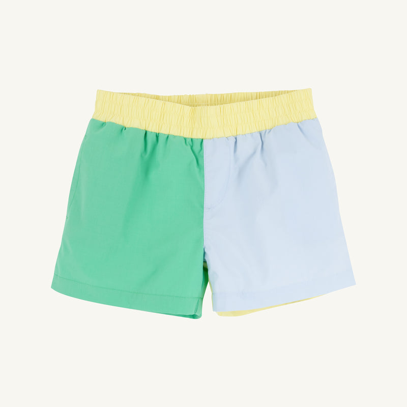 Sheffield Shorts - Grace Bay Green, Buckhead Blue, and Lake Worth Yellow