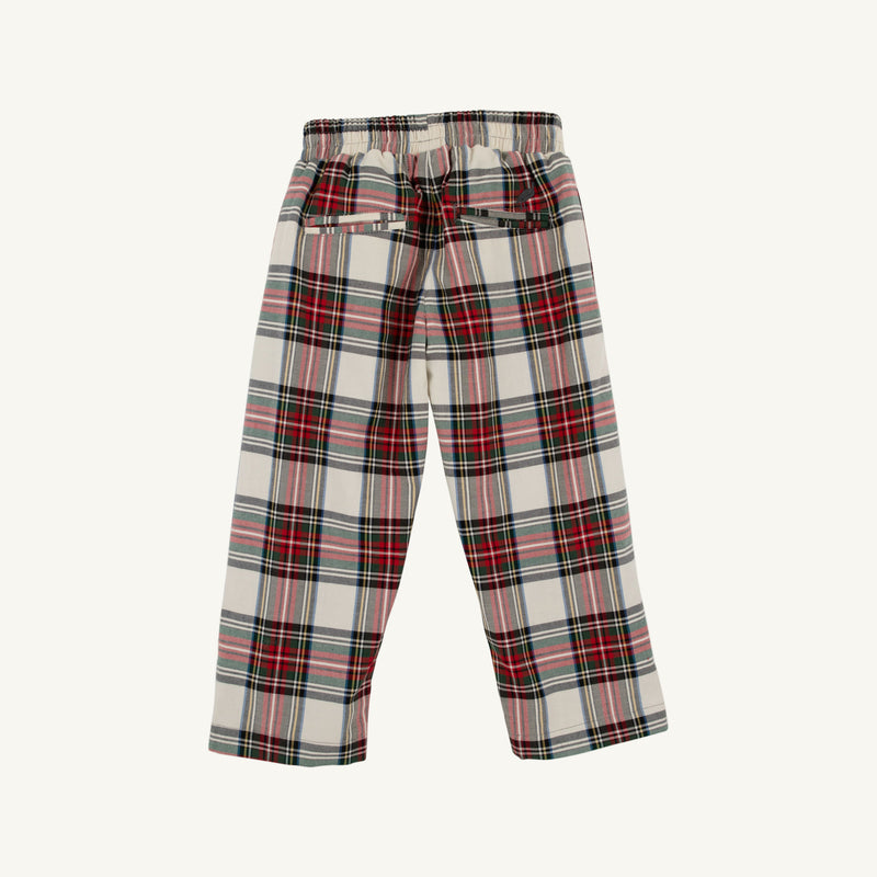 Sheffield Pants (Flannel) - Charlie Place Plaid with Grandison Rd. Gray Stork